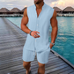 Ensemble 2 Pièces Été pour Homme - Top Sans Manches & Short