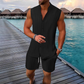 Ensemble 2 Pièces Été pour Homme - Top Sans Manches & Short