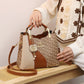 👜 OFFRE LIMITÉE -50% ! ✨ Sac Seau Imprimé – 3 Modes de Port, Spacieux, Style Rétro 🌼