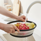 📢🍽️ PROMO FLASH 50% ! Couvercle Pliable pour Micro-ondes 7 en 1 – Protection Anti-Éclaboussures, Passoire, Plateau, Compatible Four & Frigo, 7 Couleurs ✨