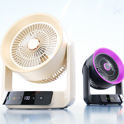 🌀💨 PROMO FLASH 50% ! Ventilateur de Bureau Silencieux 100 Vitesses – Écran LED, Minuterie, Compact, 2 Couleurs, Parfait pour Maison, Bureau & Voyage ❄️