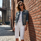 📢📢50% OFF !! ⏰Women's Casual Cargo Capri Pants with Pockets