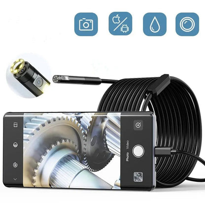 📢📢50% DE RÉDUCTION !! ⏰ Caméra Endoscope Étanche avec Lumière Réglable