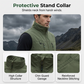 🛠️ Gilet de Travail Homme Doublure Mesh – Ventilé, Robuste & Pratique pour Chantier et Atelier