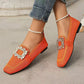 Chaussures Plates Respirantes à Bout Carré