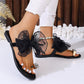 🌸 50% OFF NOW! 🌸Elegant Bow Flat Beach Sandals
