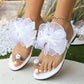 🌸 50% OFF NOW! 🌸Elegant Bow Flat Beach Sandals