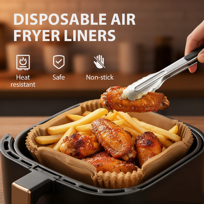 Feuilles de Cuisson Jetables pour Friteuse À Air