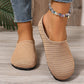 Mules en Tricot Respirant À Enfiler pour Femme