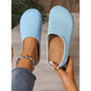 Mules en Tricot Respirant À Enfiler pour Femme