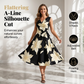 Robe Sans Manches à Imprimé Floral pour Femme