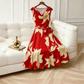 Robe Sans Manches à Imprimé Floral pour Femme