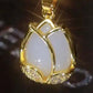 Collier Pendentif Tulipe Élégant