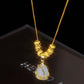 Collier Pendentif Tulipe Élégant