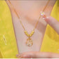 Collier Pendentif Tulipe Élégant