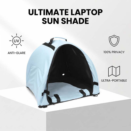 Tente Pare-Soleil Portable et Pliable pour Ordinateur Portable