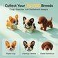 🎁🐾 PROMO FLASH 50% ! Kit Créatif 3D Chiot en Perles – Sans Outils, Perles Réutilisables, 6 Modèles, Cadeau Anniversaire & Décoration Bureau 🎂