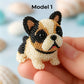 🎁🐾 PROMO FLASH 50% ! Kit Créatif 3D Chiot en Perles – Sans Outils, Perles Réutilisables, 6 Modèles, Cadeau Anniversaire & Décoration Bureau 🎂