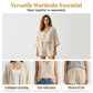 Ensemble Loungewear 3 Pièces Décontracté Femme avec Cardigan