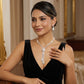 📢50 % DE RÉDUCTION⏰Ensemble collier et boucles d'oreilles « Fleur » en zircon pour femme