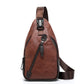 🪶💼 OFFRE LIMITÉE 50% DE RÉDUCTION! Sac de Poitrine Léger en PU pour Homme – Bandoulière Minimaliste, Doux et Durable, Contient Téléphone, Portefeuille et Clés – Parfait pour les Trajets, Voyages ou Sorties du Week-end 📱🌍