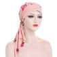 👒Turban foulard pré-noué à fleurs pour femme🌸