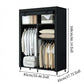 🔥📦 DERNIER JOUR -50% ! Armoire Portable en Tissu Non Tissé – Facile à Monter, Structure Acier, 3 Tailles, Idéale Chambre & Dressing 🏠