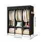 📦 50% DE RÉDUCTION! 🏠 Armoire Portable en Tissu – Acier, 3 tailles & montage facile – Idéale pour chambre & dressing ✨
