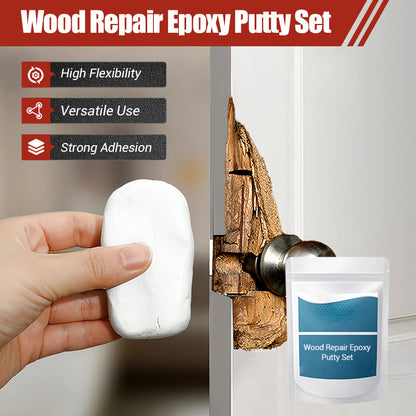 Kit de Mastic Époxy pour Réparation du Bois