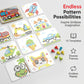 🧩 50% DE RÉDUCTION 🍄 Jouet éducatif puzzle champignon à chevilles pour enfants – Pièces colorées & faciles à saisir – Développe la motricité fine et la reconnaissance des couleurs – sans BPA, sûr pour les petits 🔴🟡