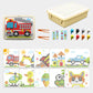 🧩 50% DE RÉDUCTION 🍄 Jouet éducatif puzzle champignon à chevilles pour enfants – Pièces colorées & faciles à saisir – Développe la motricité fine et la reconnaissance des couleurs – sans BPA, sûr pour les petits 🔴🟡