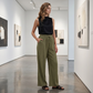 👖 -50% MAINTENANT ! 🌬️ Pantalon Casual Ample et Respirant pour Femme – Doux, léger & taille élastique – Parfait pour la détente, le voyage ou les temps chauds – Décontracté et aéré 🌸