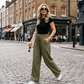 👖 -50% MAINTENANT ! 🌬️ Pantalon Casual Ample et Respirant pour Femme – Doux, léger & taille élastique – Parfait pour la détente, le voyage ou les temps chauds – Décontracté et aéré 🌸