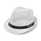 ⏳ -50% Temps Limité ⏰ Chapeau Fedora de Paille d'Été avec Bande À Boucle Stylisée 🎩