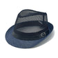 ⏳ -50% Temps Limité ⏰ Chapeau Fedora de Paille d'Été avec Bande À Boucle Stylisée 🎩