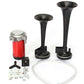 Kit de klaxon pneumatique universel à double trompette