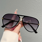 📢📢50% DE RÉDUCTION !! ⏰Lunettes de Soleil Rétro Double-Pont pour Femme