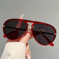 📢📢50% DE RÉDUCTION !! ⏰Lunettes de Soleil Rétro Double-Pont pour Femme