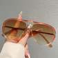 📢📢50% DE RÉDUCTION !! ⏰Lunettes de Soleil Rétro Double-Pont pour Femme