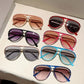 📢📢50% DE RÉDUCTION !! ⏰Lunettes de Soleil Rétro Double-Pont pour Femme