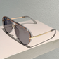 📢📢50% DE RÉDUCTION !! ⏰Lunettes de Soleil Rétro Double-Pont pour Femme