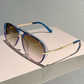 📢📢50% DE RÉDUCTION !! ⏰Lunettes de Soleil Rétro Double-Pont pour Femme