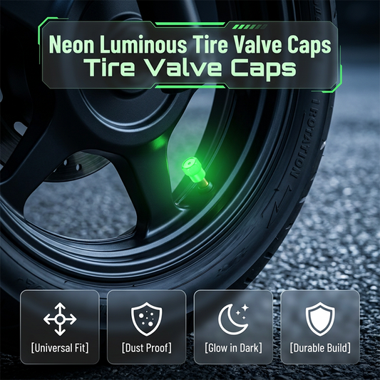Bouchons de valve de pneu lumineux universels