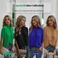 🧥👚 Col montant élégant et doux – Parfait à porter seul ou superposé, silhouette épurée, la touche de raffinement pour toutes vos tenues d’hiver comme de mi-saison 🍂🌸