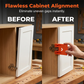 🔧 -50% OFFRE LIMITÉE ! ✨ Guide de Perçage pour Charnière de Porte d'Armoire – Fixation Magnétique, Alignement Précis, 35mm 🪥
