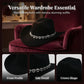 Chapeau Cowboy Strass Cœur pour Femme – Fédora Jazz Français Élégant