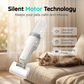 📢Soldes de mi-saison : −50 % pour une durée limitée ⏰🐾 Kit de toilettage multifonction pour animaux – Démêleur électrique silencieux & tondeuse pour chats & chiens, aspire les poils ✂️🔇