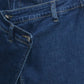 Pantalon Femme Large Asymétrique Style Portefeuille