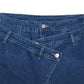 Pantalon Femme Large Asymétrique Style Portefeuille