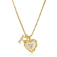 💎 PROMOTION LIMITÉE -50% ! 💥 Collier Chaîne Micro Pavé Lettres en Forme de Cœur – Pendentif Initial, Acier Titane, Ajustable ✨